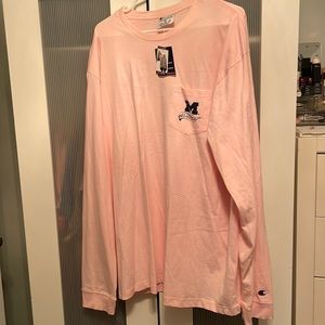 Pink Champion University of Michigan shirt